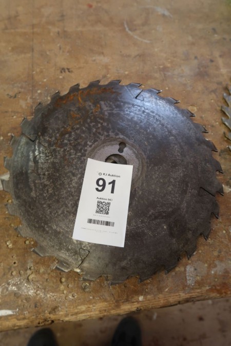9 pcs. circular saw blades