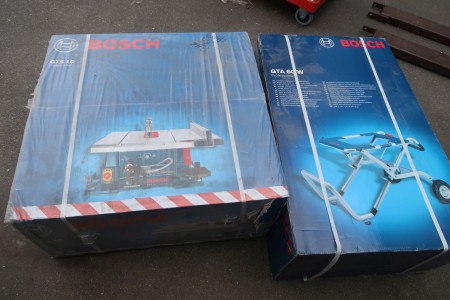 Table circular saw with table/carriage Bosch