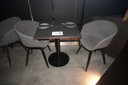 2 pcs. Hay ACC chairs incl. cafe table