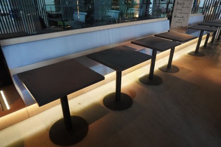 4 pieces. cafe tables