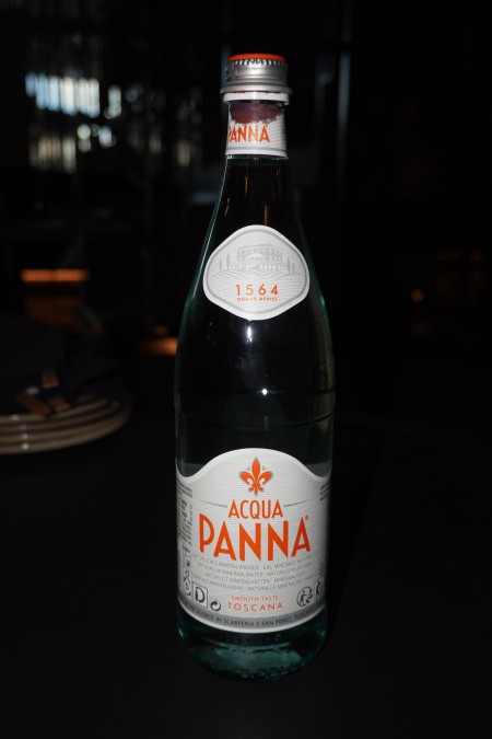 7 bottles of Acqua Panna