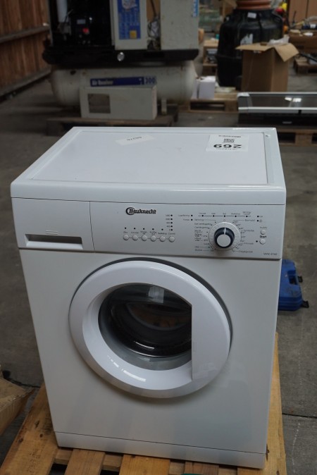 Washing machine, Brand: Bauknecht,