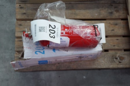 2 pcs. fire extinguisher