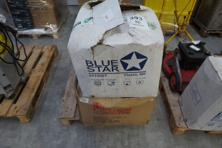 Lot of disposable suits, Blue Star Classic MF