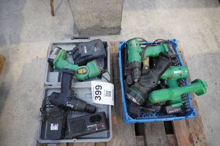 Lot of power tools