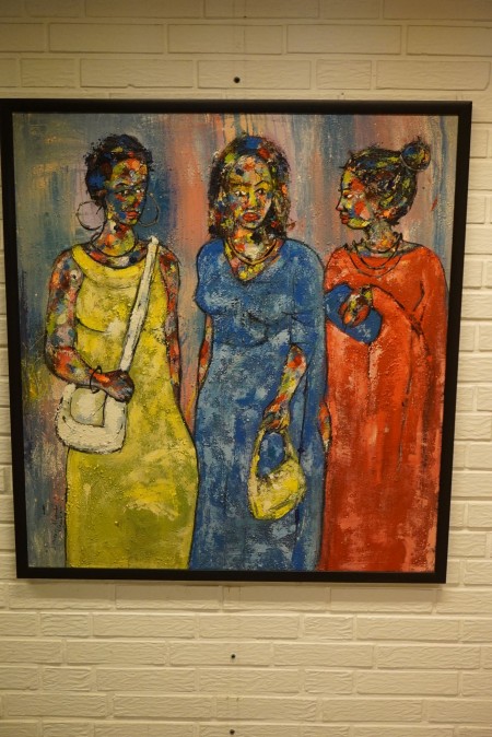 Three Women by Hassan Mikübi