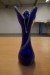 Hand blown Polish glass vase by Unknown Artist
