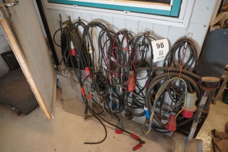 Various cables & power plugs