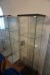 4 pieces. glass display cases
