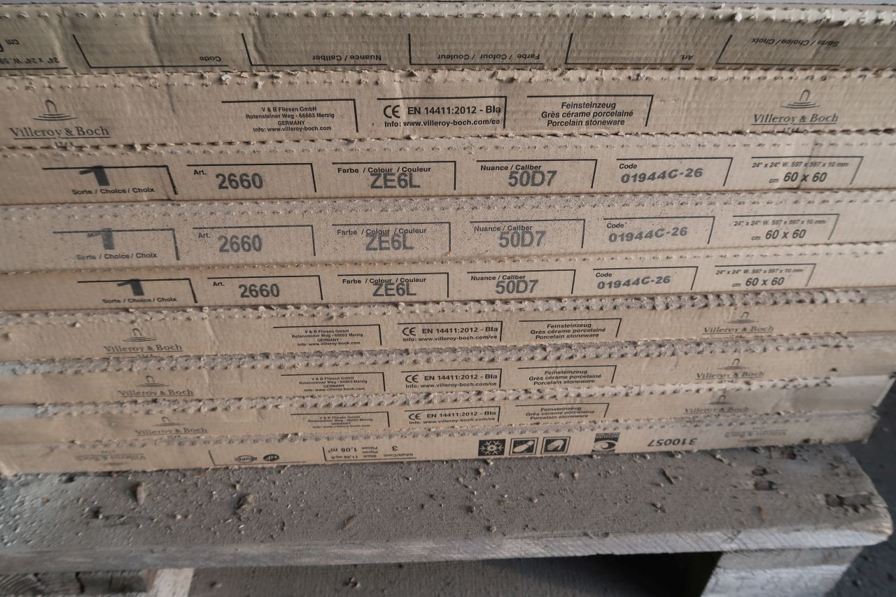 9 72 M2 Fliser 60x60 Cm KJ Auktion Maskinauktioner 9-72-m2-fliser-60x60-cm-kj-auktion-maskinauktioner