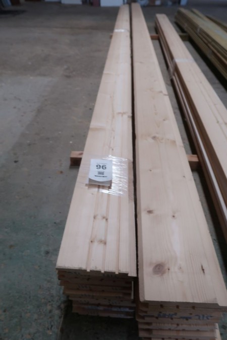 100.8 meters of cladding boards