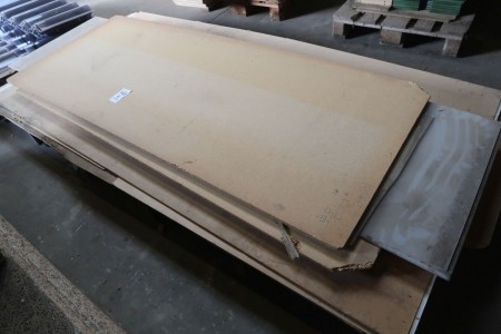 Various plates on pallet, see photo