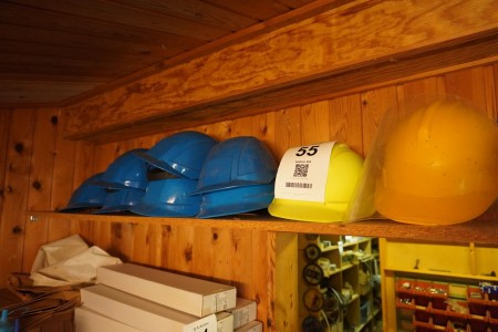 9 pcs. safety helmets