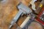 2 pcs. nail guns, 1 pc. angle grinder + spanner set