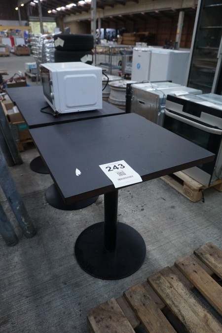 3 pieces. cafe tables & Microwave