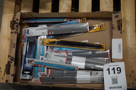 Lot of blades for bayonet saws, Kreator, DeWalt, Bosch
