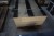 Large lot of wooden boards