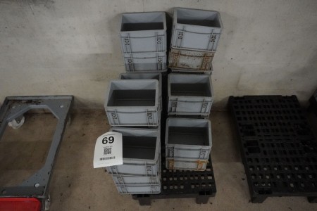 25 pcs. assortment boxes in plastic