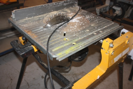 Table saw, DeWalt DW 742 A3, klinge ø 250 mm