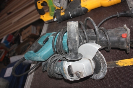 Reciprocating Saw, Makita + angle grinder, Bosch