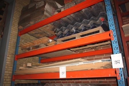 1 section pallet racking