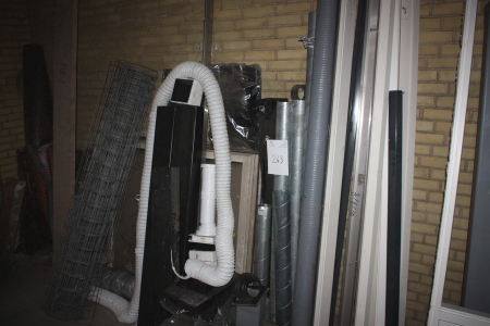 Lot fencing, vent pipes, ventilation pipes, etc.