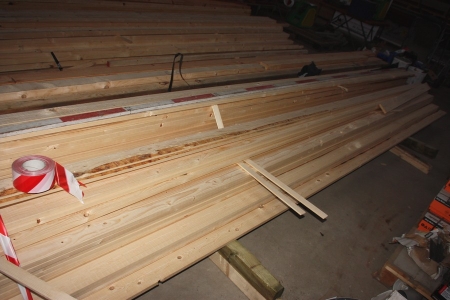 Lot boards, 95x20 mm, as indicated