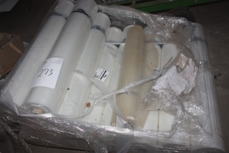 A vapor barrier, 11 rolls of clear, 0.2 mm, 2x50 meters per roll
