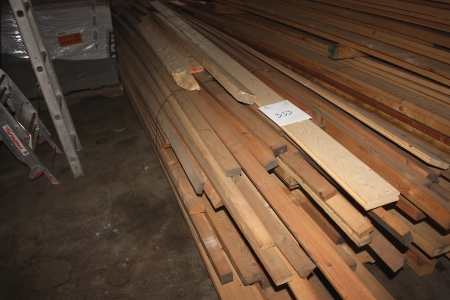Packing timber of different dimensions