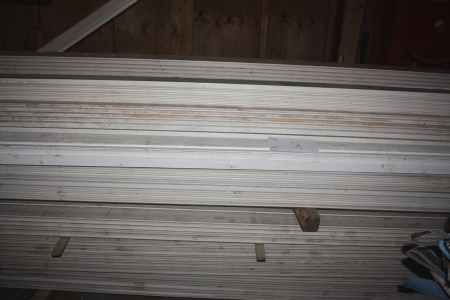 Large lot cladding, length 5.1 m, width approx. 110 x 20 mm
