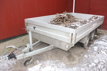Trailer, Variant Pro-Line, reg. No. 9393, T2000, L1575. Year 2011. Content must be collected