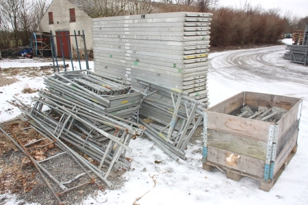 Lot Bera scaffolding, narrow model 1 footbridge