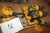 Cordless tools, DeWalt: 2 x drill with battery + 1 drill without battery + charger + lamp + jigsaw with battery