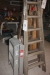 Stepladder, wood, 6 steps + step ladder, wood, 5 steps + step ladder, aluminum, 3 steps + oil radiator