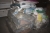 Lot washed sand, various molding materials, big bags, etc.