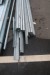 50 pcs. steel rails