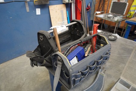 2 pcs. toolbox with mixed tools