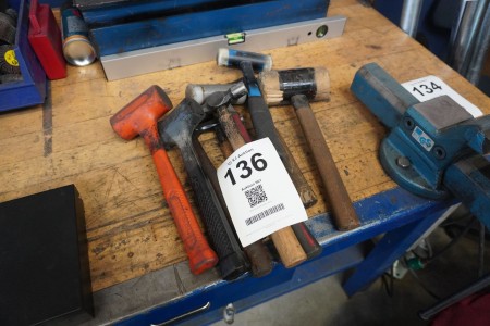 Lot of hammers