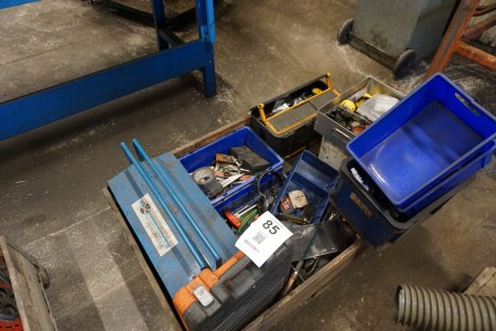 Large lot of tools