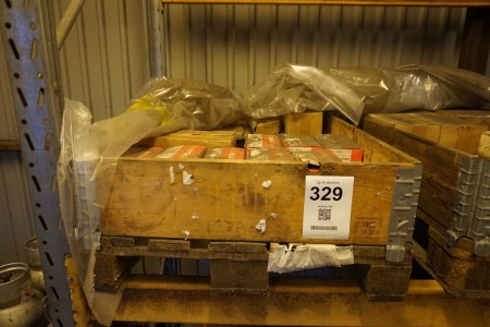 Contents of pallet of various bolts etc.