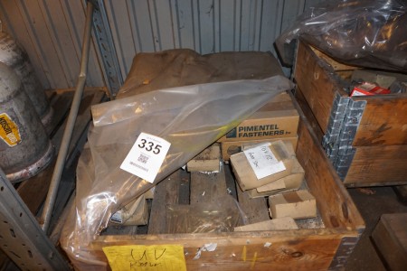 Contents of pallet of various bolts etc.