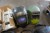 4 pieces. welding helmets + 2 pcs. Fresh air masks