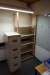 Desk incl. filing cabinet, shelf & screen