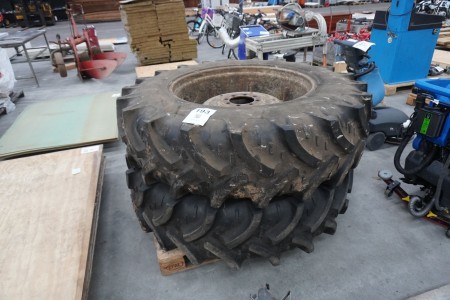 2 pcs. Machine tires, adhesive