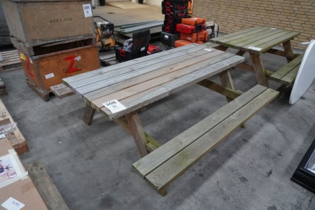 Table bench set