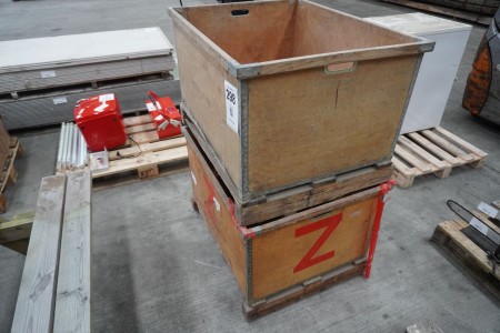 2 pcs. Storage boxes