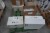 Lot of hand sanitizer for dispensers + disposable gloves