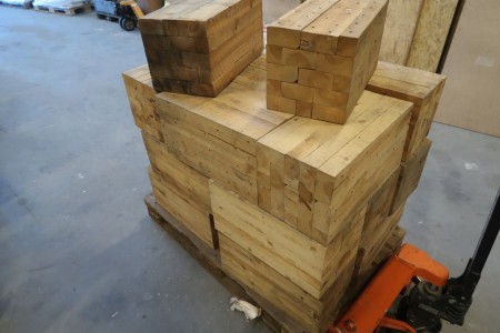 20 pcs. wooden blocks