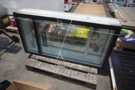 2 Stk. Fenster aus Holz/Aluminium, VELFAC