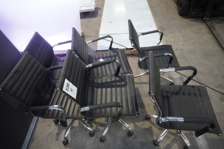 6 pieces. Office chairs